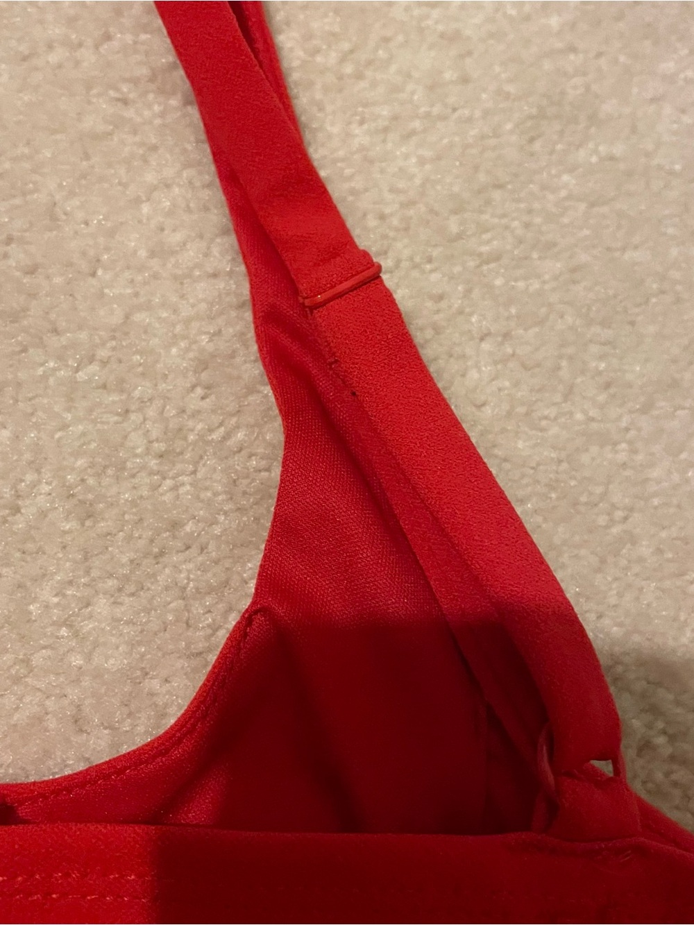 Red rhinestone Hearts Mini Dress with Side Slit-small like new - Picture 9 of 11